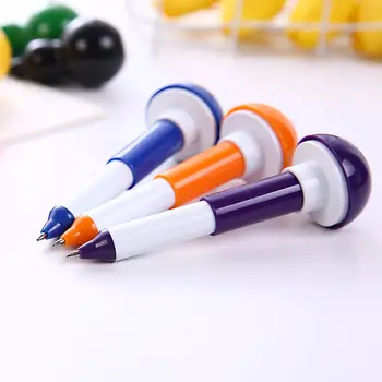 1 peça de forma aleatória Cabaça caneta kawaii cartoon caneta esferográfica de papel de carta estudantes da escola primária prêmio criativa bonito Coreia atacado