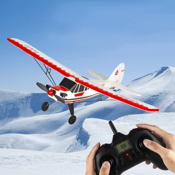 2,4 G de Controle Remoto de Rádio Avião de 6 Eixos Giroscópio Planador de Simulação de Voo Estável RC de Planeio da Aeronave Modelo de Brinquedos de Presente