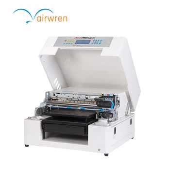 2021 Novo Design de Tecido de Algodão Máquina de Impressão A3 6 Cor Digital DTG T-shirt Impressora com Tinta Branca