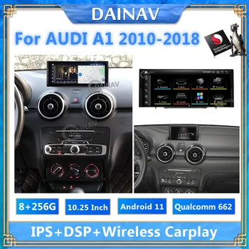 8+256 GB Android 11 Car Multimédia Leitor de Rádio Para a Audi A1 2010-2018 som do Carro automotivo de áudio, Navegação GPS chefe da unidade de