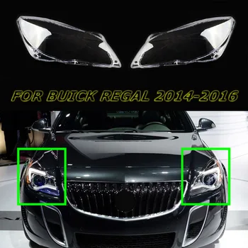 Abajur Lente De Ajuste Para O Buick Regal 2014 2015 2016 Farol Tampa Transparente Auto Shell
