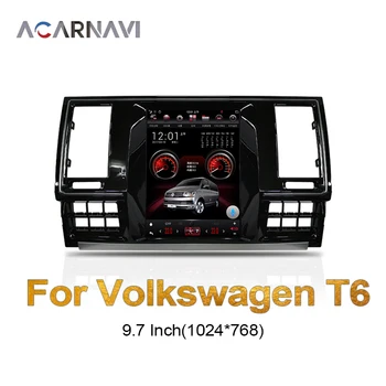 Acarnavi Para a Volkswagen Multivan Android Rádio Leitor Multimédia 2016-2019 de Navegação GPS Estéreo Autoradio Carro Cluster Digital