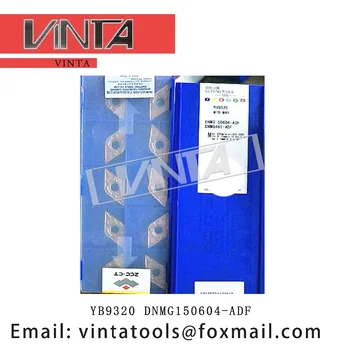 alta qualidade 10pcs/lotes YB9320 DNMG150604-ADF do carboneto do cnc pastilhas de torneamento lâmina de corte de ferramentas