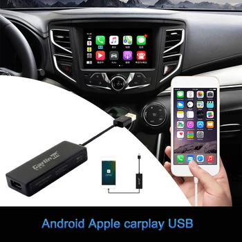 Auto Link Dongle Link Android Navegação do Carro de USB Carplay Módulo de Conexão de Telefone de Projeção IPhone Carplay Caixa de Multimédia Player