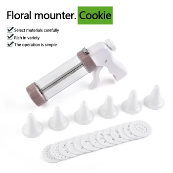 Biscoito Cookie Maker Arma Máquina Bolinho Fazer A Decoração Do Bolo Prima Moldes De Pastelaria Tubulação De Bicos Cookie Kit De Imprensa