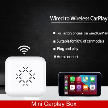 Carlinkit Mini Carplay Caixa sem Fios Bluetooth Dongle para a Audi, Mercedes, Volvo, Volkswagen Auto de Conexão Plug and Play Carplay
