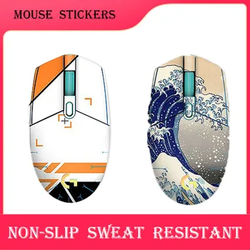 Colorido Fita de Aperto de Mouse Skate Artesanal Adesivo Anti-risco com Tudo incluído Mouse Adesivo para Logitech G102