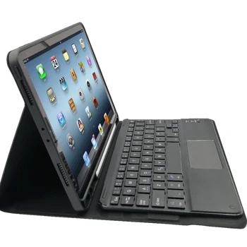 Destacável árabe Touchpad Wireless Keyboard Case para iPad Pro 11 2018 2020 2021 9 10.2