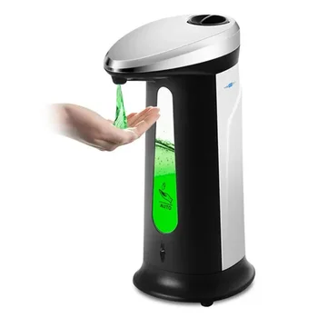 Dispensador De Sabão Líquido Inteligente Automático Sensor De Indução Touchless De Lavagem De Mãos De Banheiro Plástica Recipiente Dispensador De Sabão