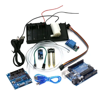 DIY de Rega Automático de Irrigação Módulo de Kits Para o Arduino Uno R3 placa-Mãe + Placa de Expansão