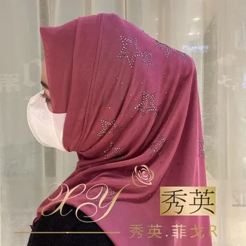 Dupla Rede Fácil De Usar Máscara De Fones De Ouvido Muçulmana Senhora Instantâneas Hijabs