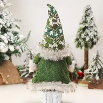 Excelente Brinquedo do Natal Nariz Grande atraente Colorido Brilhante sem Rosto de Pelúcia Boneco sem Rosto de Boneca de Brinquedo Gnome