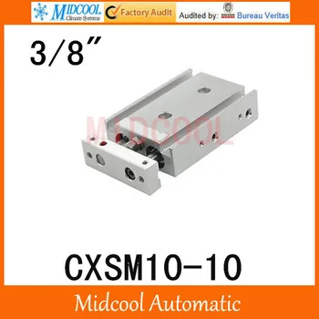 Frete grátis CXSM10-10 de alta precisão do parafuso dobro de ar do cilindro de 10mm 3/8