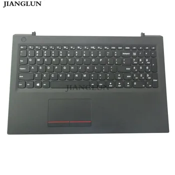 JIANGLUN Usado Para Lenovo V110-15ISK Preto apoio para as Mãos C/ Teclado e Touchpad 5CB0L78358