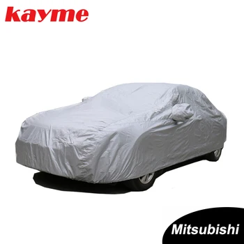 Kayme à prova de poeira Total de Automóvel Cobre poliéster 170T universal do Interior para o Exterior Suv UV de Neve, Resistente a Capa de Proteção para Mitsubishi