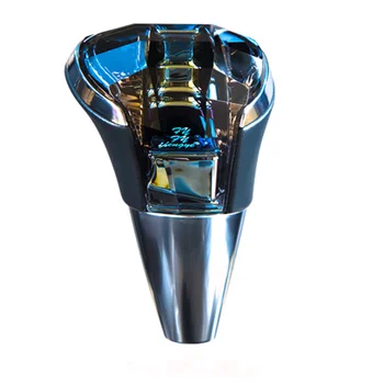 luminoso de Cristal de vidro Temperado Botões de Mudança de Engrenagem para Lexus LX570 Land Cruiser lc200 manetes de mudanças