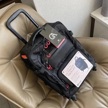Multifuncional embarque mala de carrinho de moda bolsas mochila leve , homens, mulheres laptop câmera SLR saco de bagagem