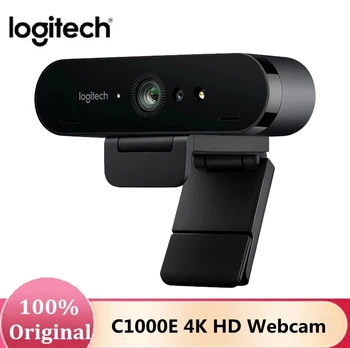 Original Logitech C1000E 4K Webcam HD de 1080p Com Microfone Para transmissão Streaming de Vídeo-Conferência Web Cam