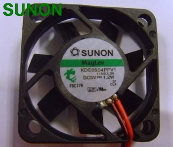 Original Para Sunon maglev KDE0504PFV1 DC 5V 1,2 W 2Wire servidor inversor axiais, Ventiladores de Refrigeração