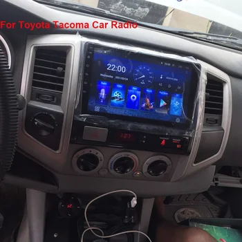 Rádio do carro Para Toyota Hilux Tacoma 2005-2013 Android Jogador de Multimédios do Carro de Vídeo de Navegação GPS do IPhone Carplay FM TV WIFI 4G