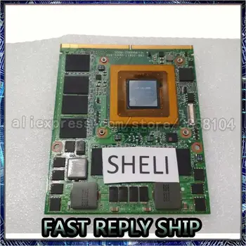 SHELI GTX 260 METROS GTX260M de Vídeo VGA Graphics Card 1GB G92-751-B1 96RJ4 para Dell M15x M17x R1 180-10817-0000-A02 CN-096RJ4
