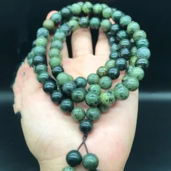 Tibetano Natural Jade Rei da Medicina Stone108 Multi Círculo Buda Esferas de Mão Cadeia de Homens e Mulheres de Saúde Bracelete da Jóia