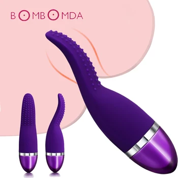 Vibratinng Vagina Lambendo Vibrador Vibrador Brinquedos Sexuais Para as Mulheres ponto G, Clitóris Estimulador Feminino Masturbação 9 Velocidade Oral da Língua
