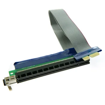 Zihan Chenyang PCI-E Express 1x a 16x Extensão Flex Cabo Extensor Conversor de Riser Adaptador de Cartão de 20cm